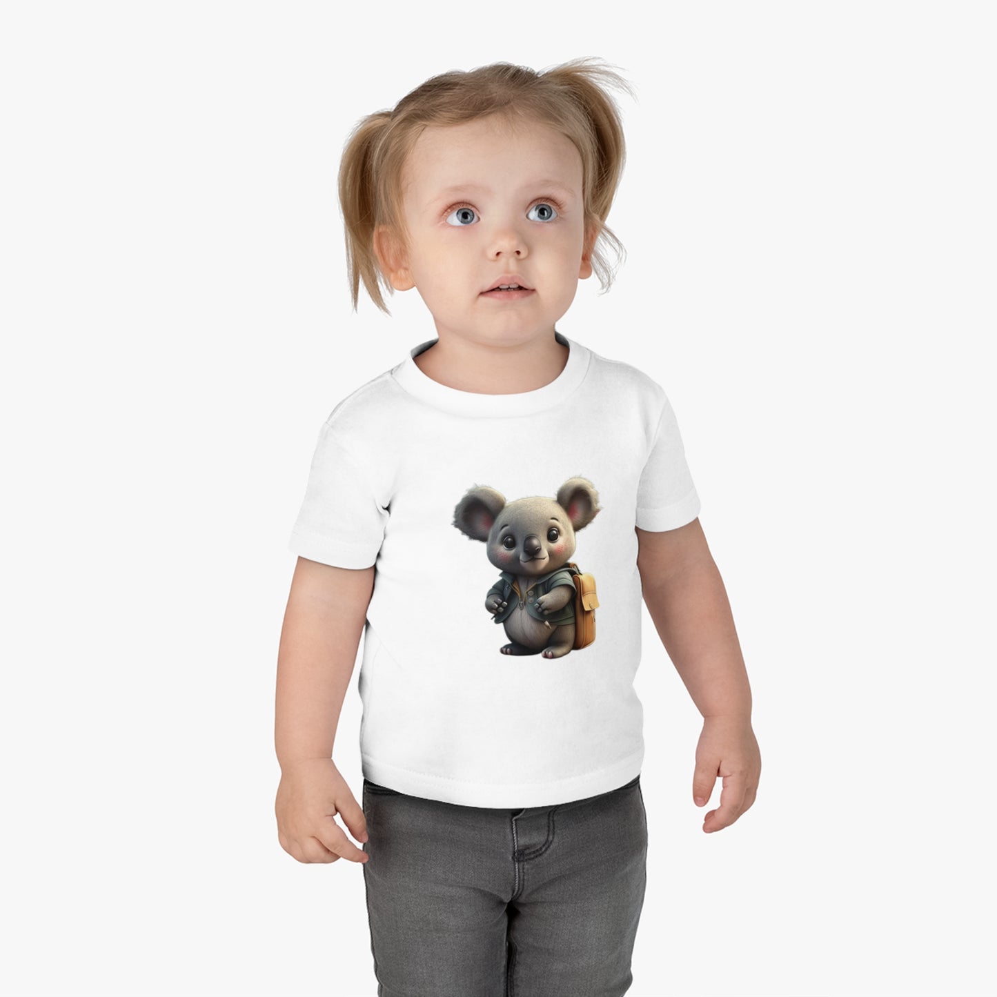 Cute Koala Infant Cotton Jersey Tee - Adorable Kids T-Shirt for Everyday Fun