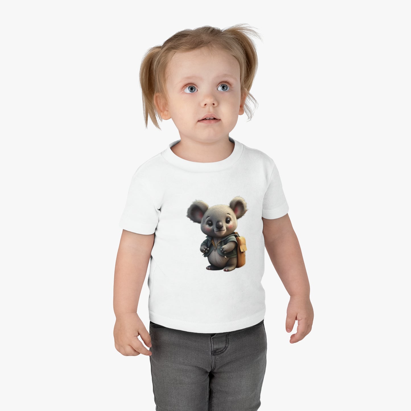 Cute Koala Infant Cotton Jersey Tee - Adorable Kids T-Shirt for Everyday Fun