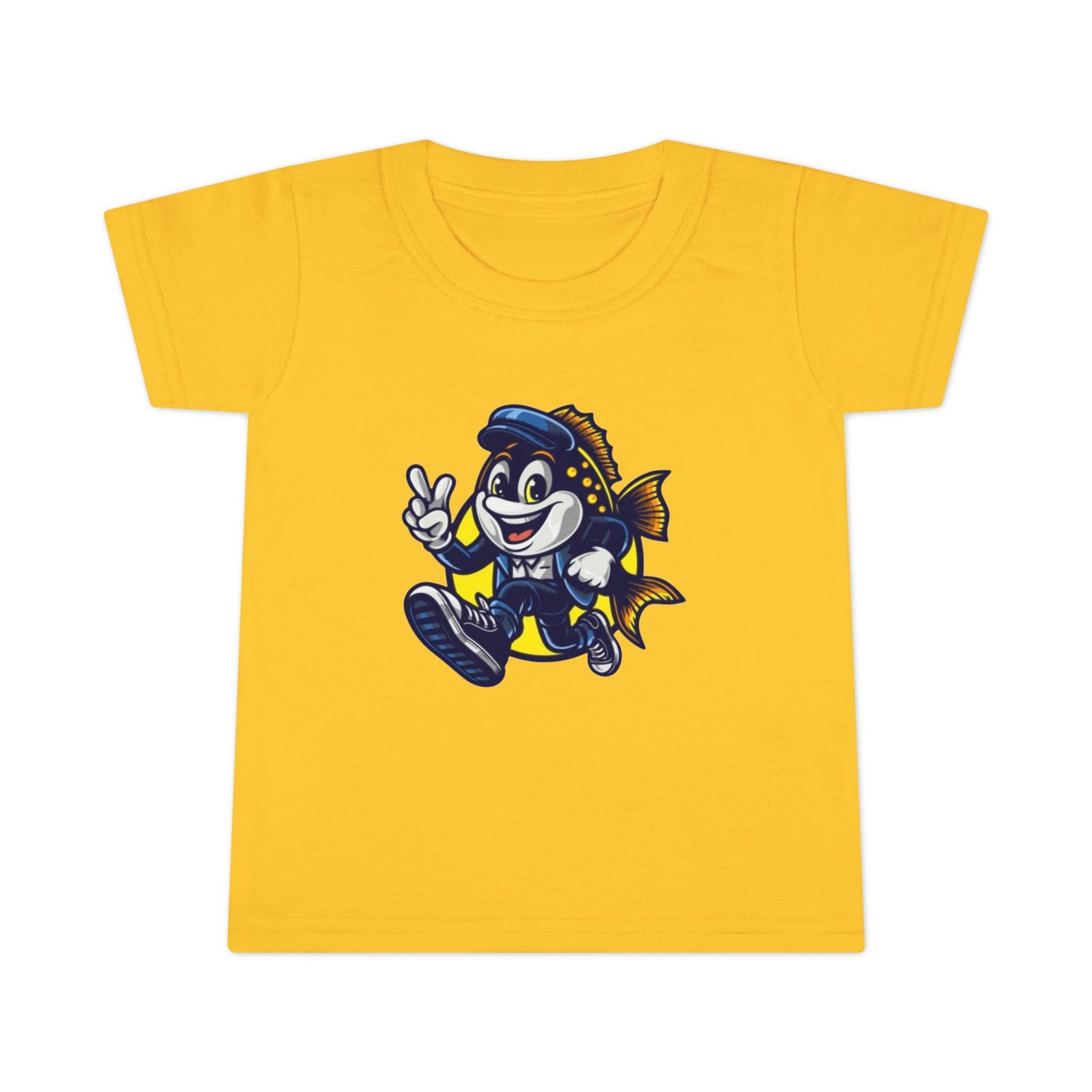 Fun Undersea Explorer Toddler T-Shirt - Cute Fish Design