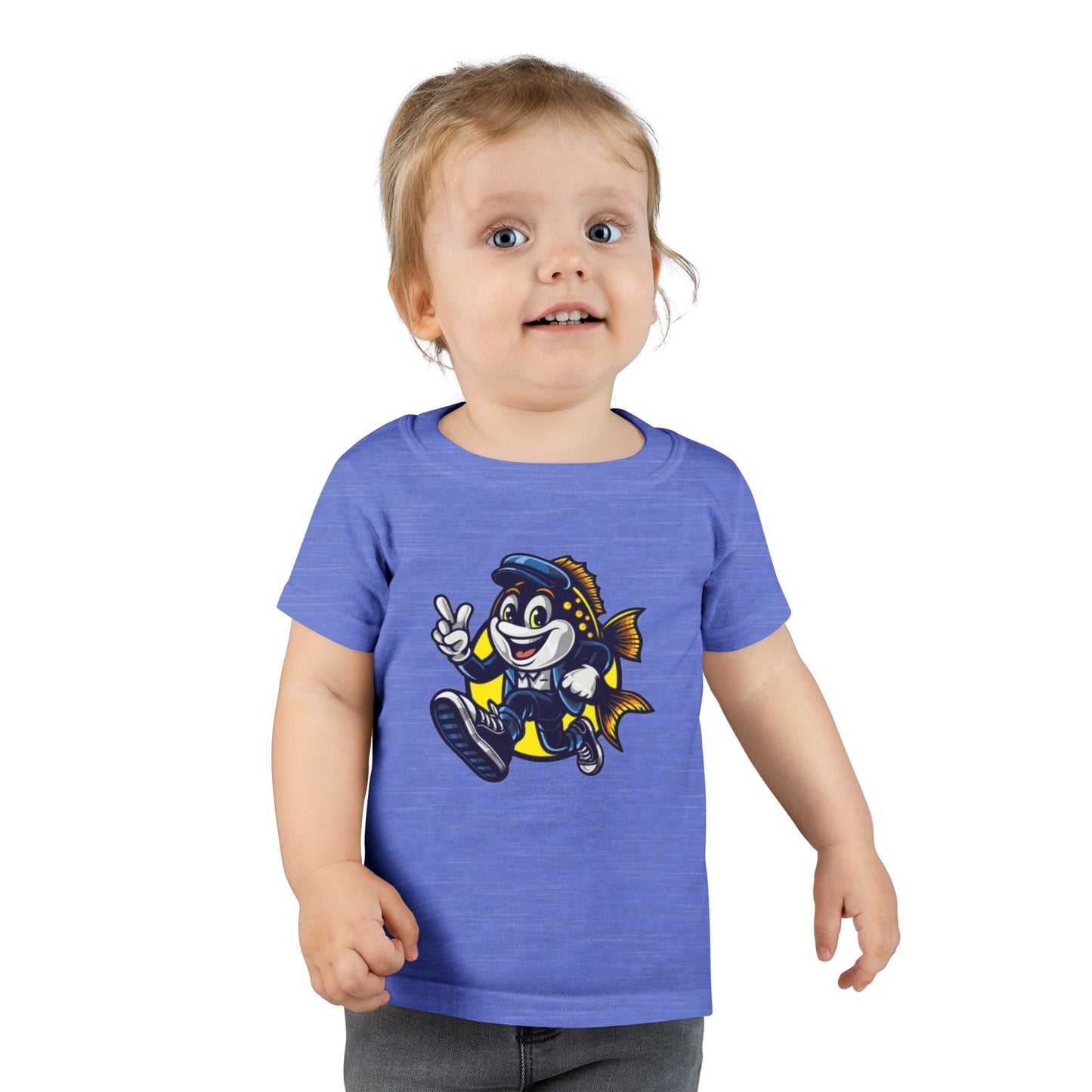 Fun Undersea Explorer Toddler T-Shirt - Cute Fish Design