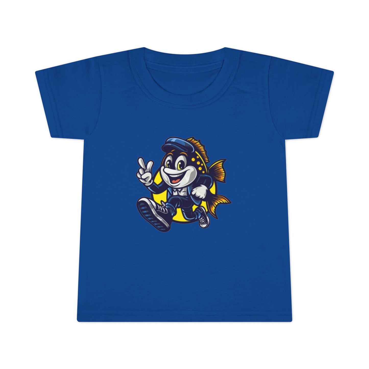 Fun Undersea Explorer Toddler T-Shirt - Cute Fish Design