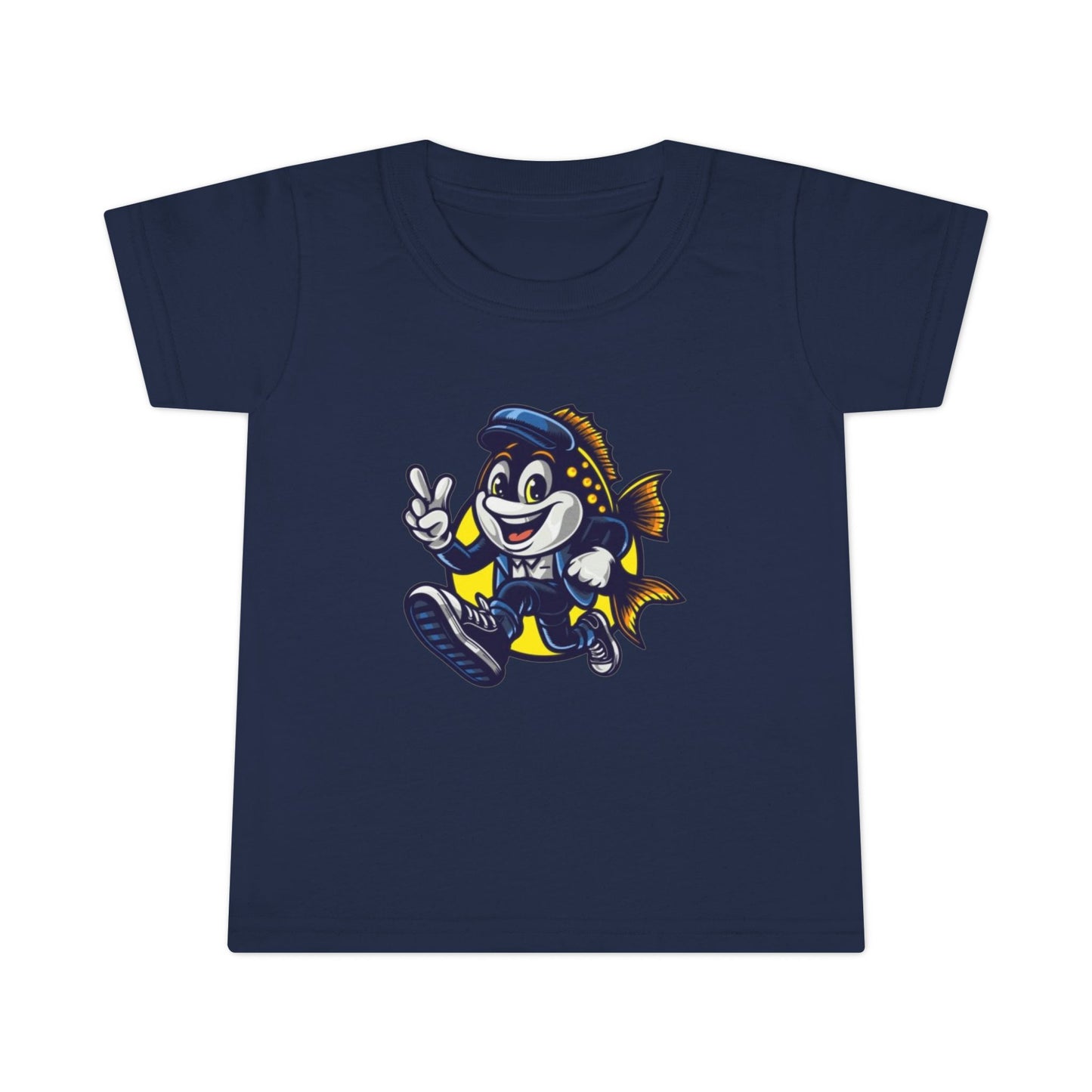 Fun Undersea Explorer Toddler T-Shirt - Cute Fish Design