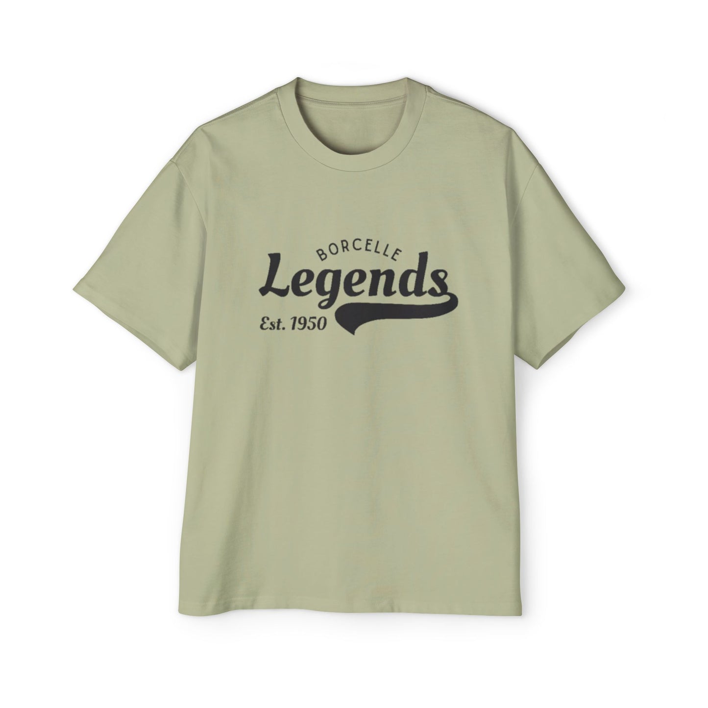 Borcelle Legends Oversized Tee - Stylish Casual Graphic Shirt for Everyday Wear