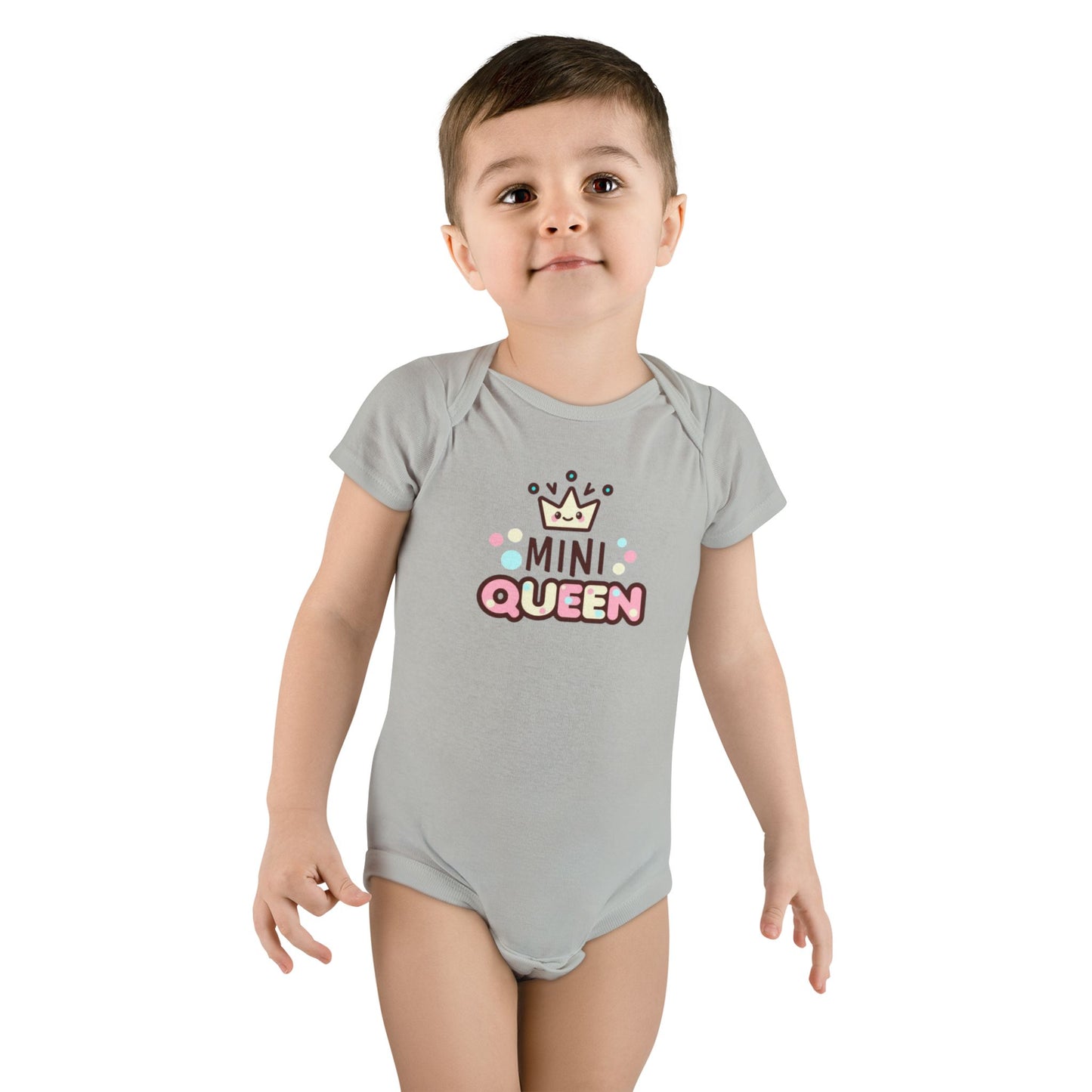 Mini Queen Baby Onesie - Cute Infant Bodysuit for Baby Girls