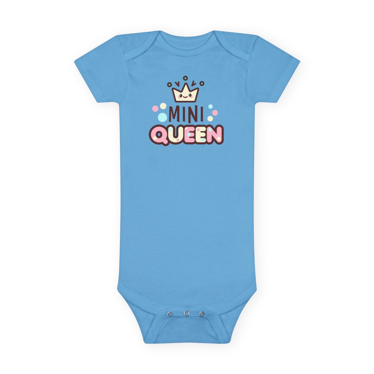 Mini Queen Baby Onesie - Cute Infant Bodysuit for Baby Girls