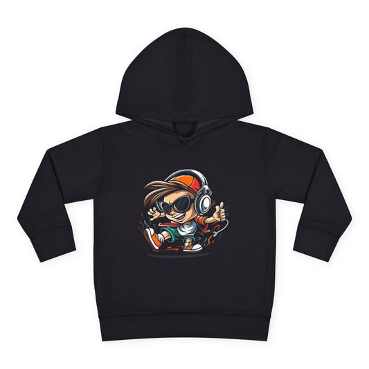 Cool Kid Fleece Hoodie - Fun Graphic Design for Young Trendsetters