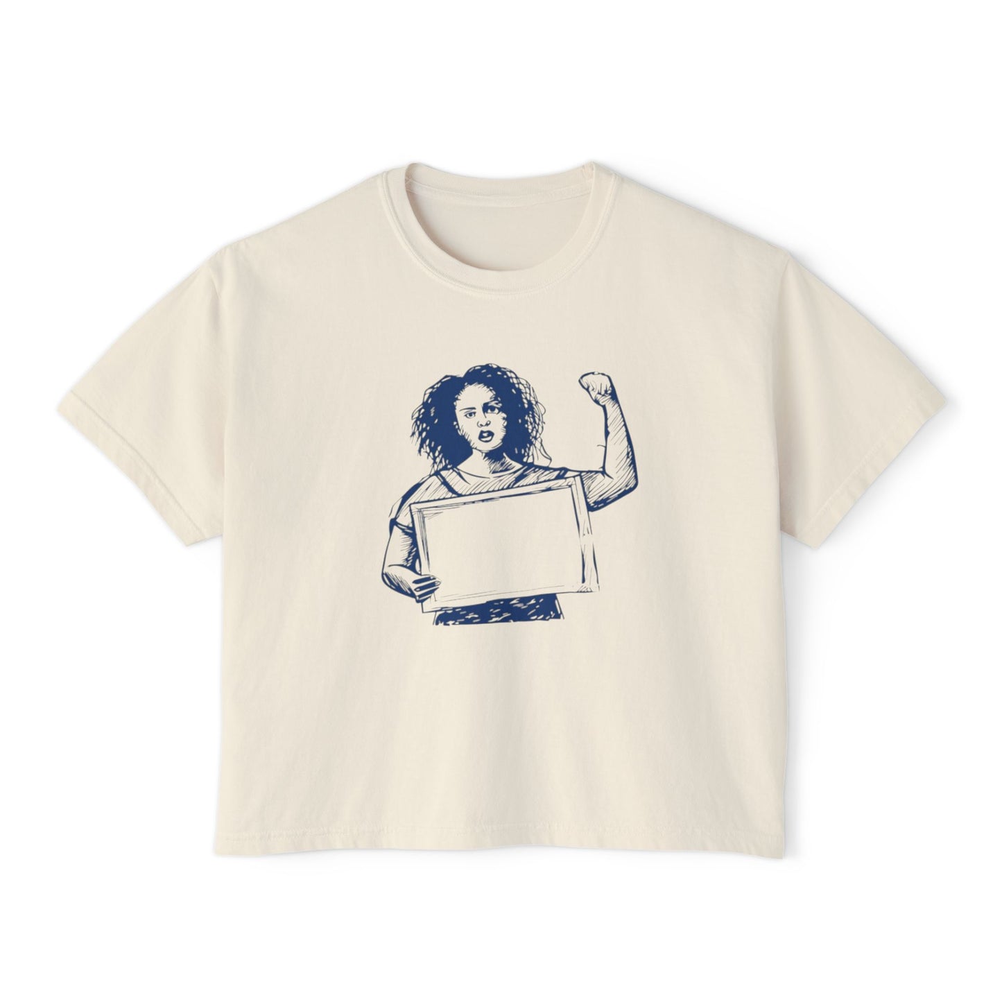 Women's Boxy Tee - Comfortable, Inspirational Graphic T-Shirt