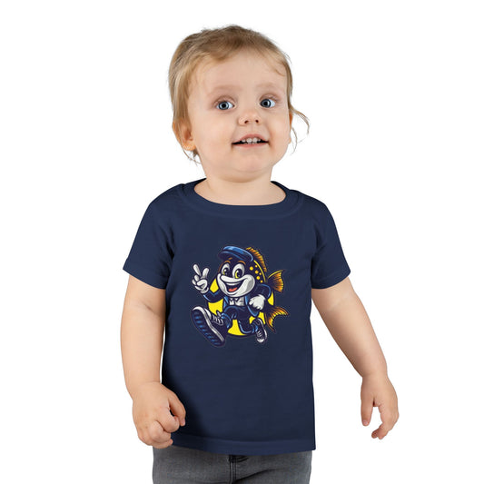Fun Undersea Explorer Toddler T-Shirt - Cute Fish Design