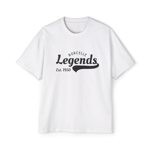 Borcelle Legends Oversized Tee - Stylish Casual Graphic Shirt for Everyday Wear