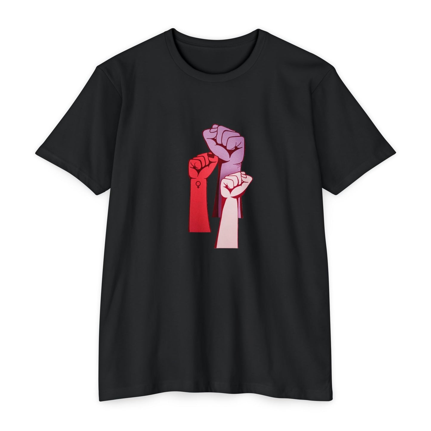Fist CVC Jersey T-Shirt - Inspirational Graphic Tee