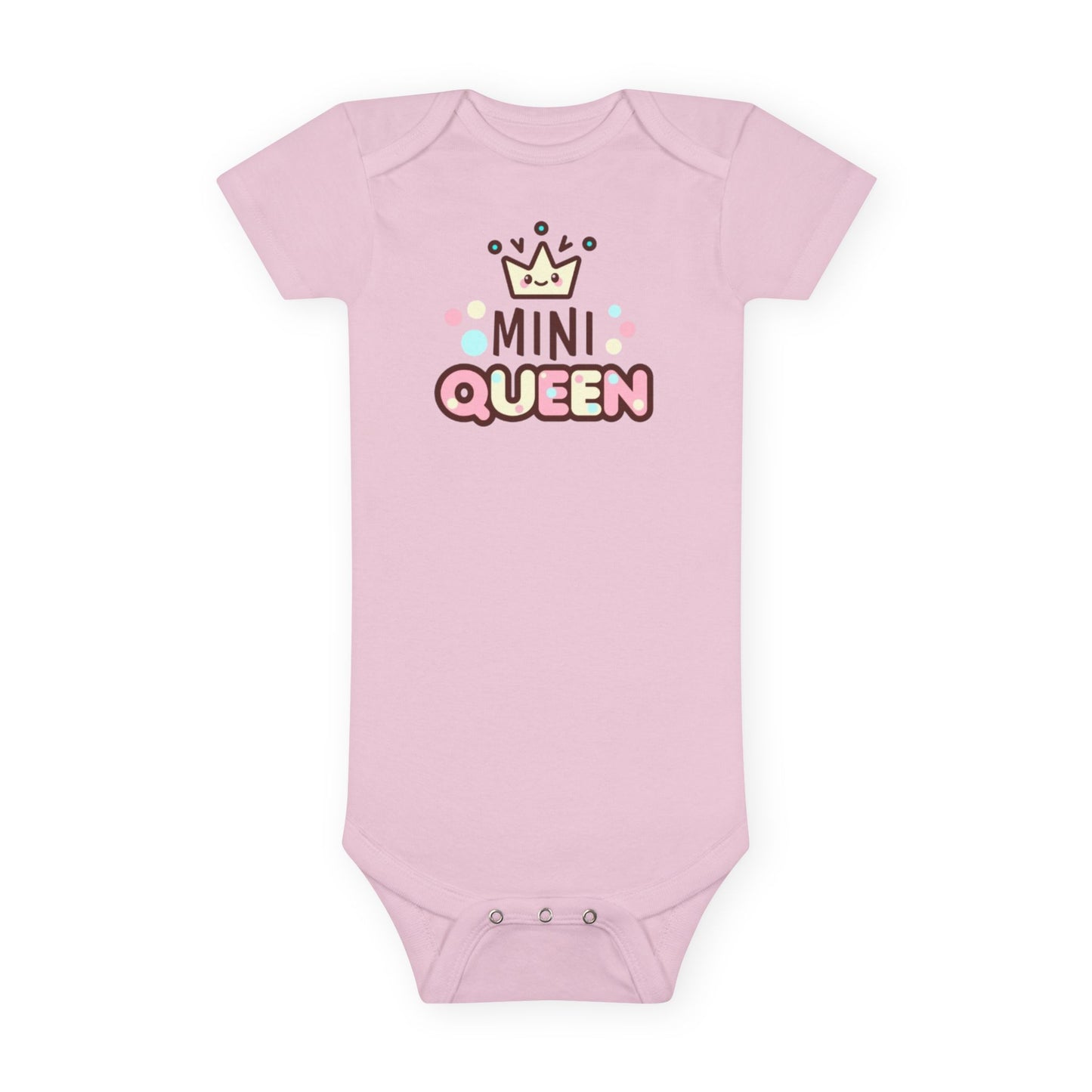 Mini Queen Baby Onesie - Cute Infant Bodysuit for Baby Girls