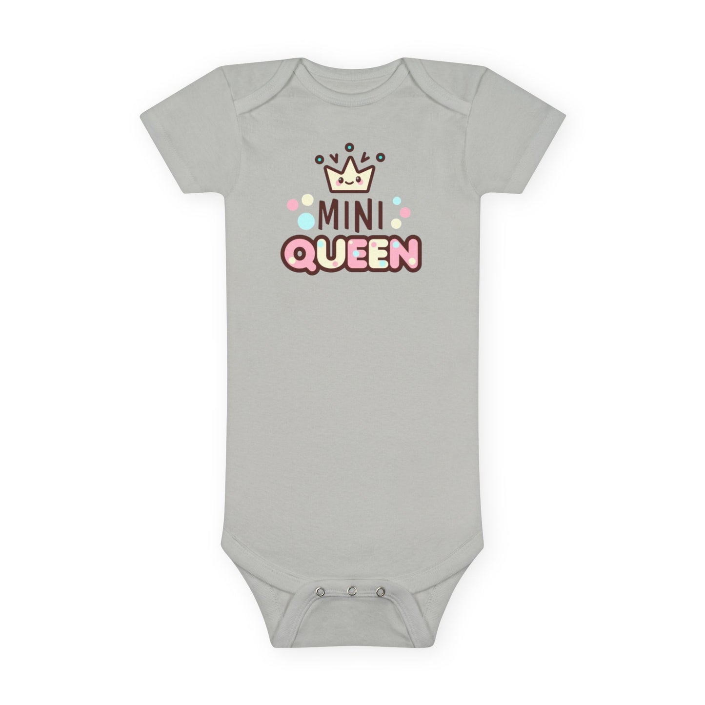 Mini Queen Baby Onesie - Cute Infant Bodysuit for Baby Girls