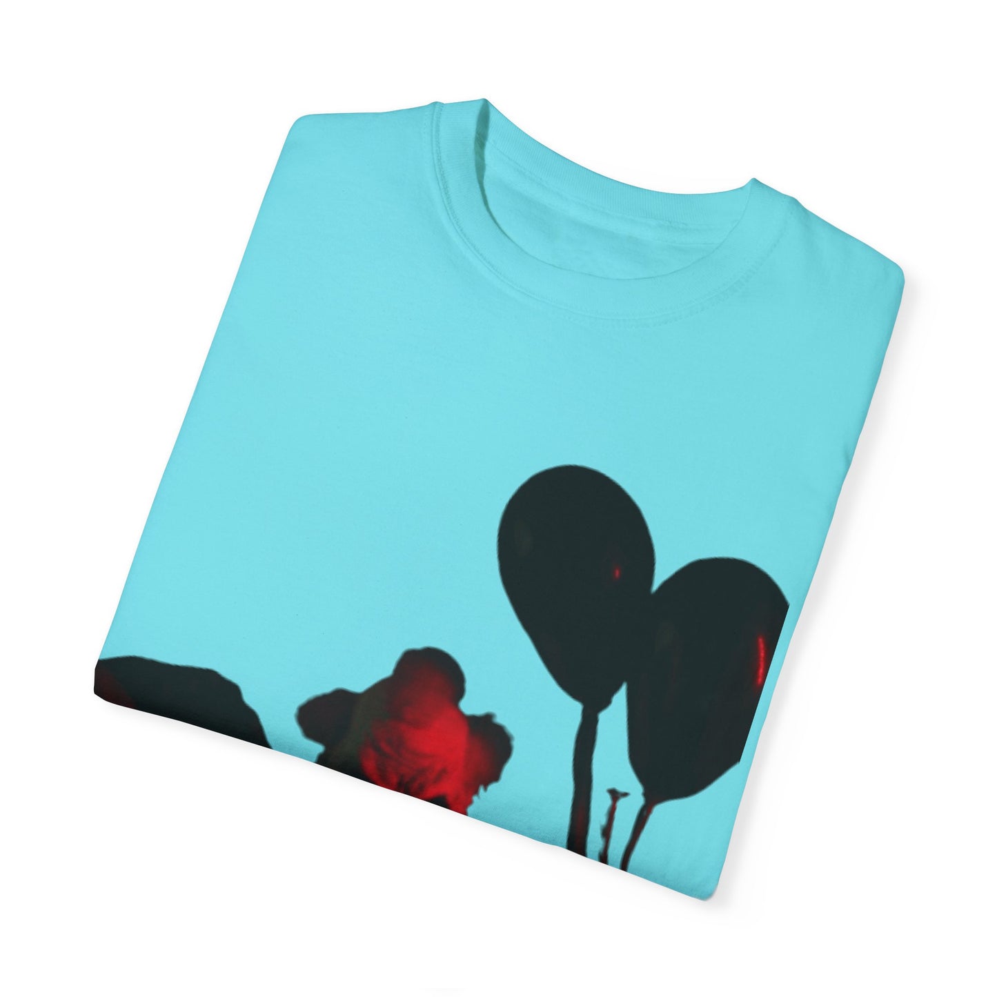 Chilling Horror T-Shirt with Sinister Clown Design