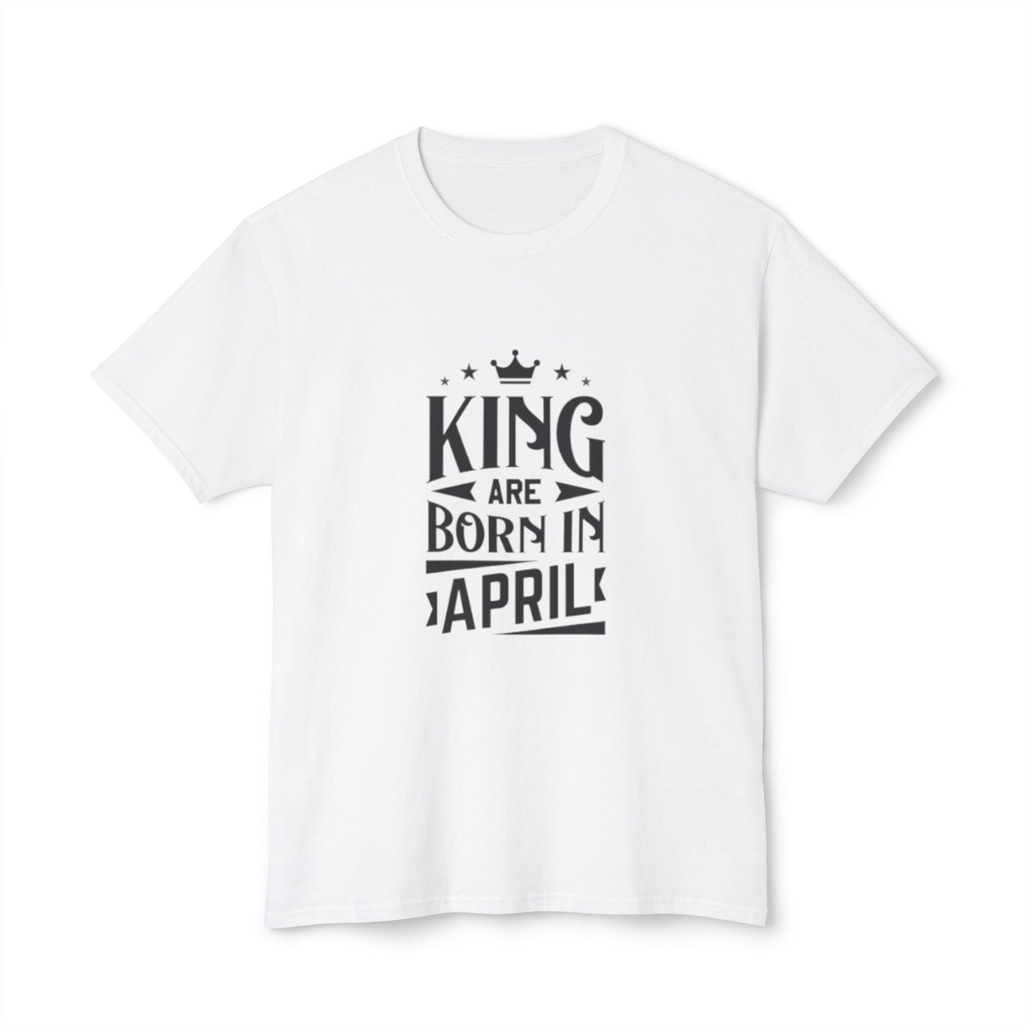April Birthday King HD Cotton™ T-Shirt